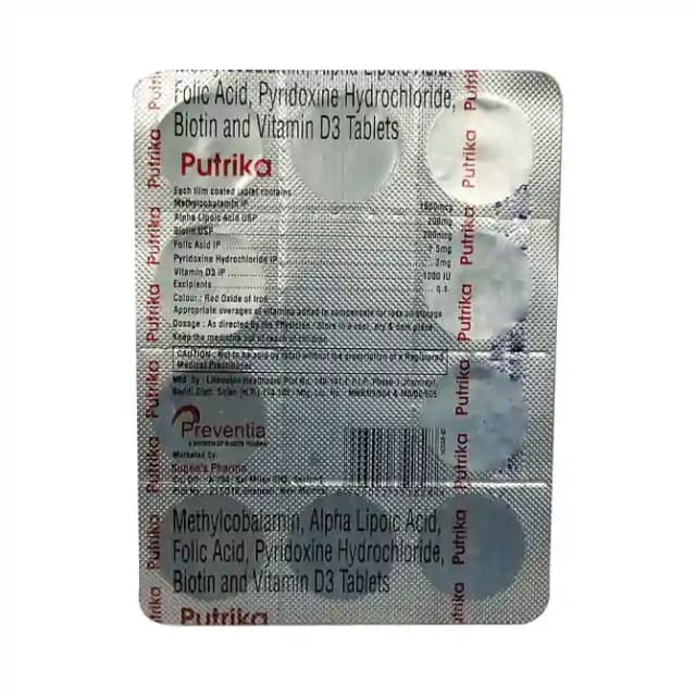 Putrika (1 Strip Of 10 tablets)