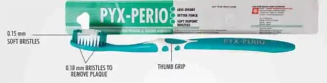 PYX Perio Toothbrush (1 Packet Of 1 Toothbrush)