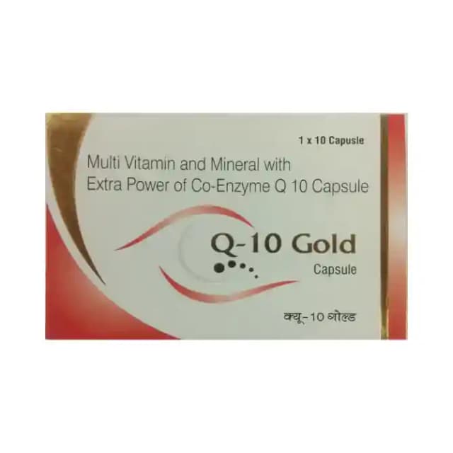 Q 10 Gold (1 Strip Of 10 capsules)