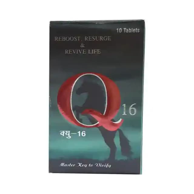 Q 16 (1 Bottle of 10 tablets)