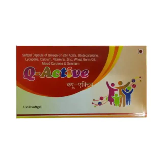 Q Active (1 Strip Of 10 capsules)