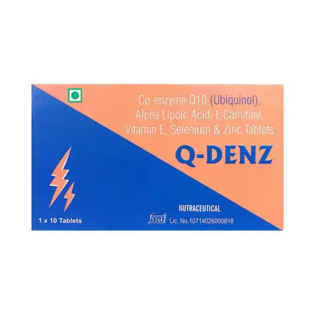 Q Denz (1 Strip Of 10 tablets)