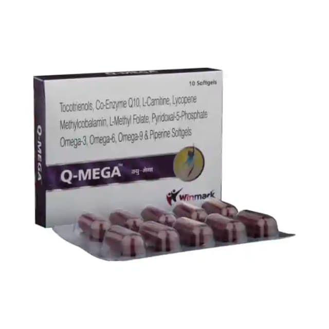 Q Mega (1 Strip Of 10 capsules)