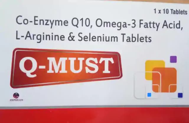 Q Must (1 Strip Of 10 tablets)