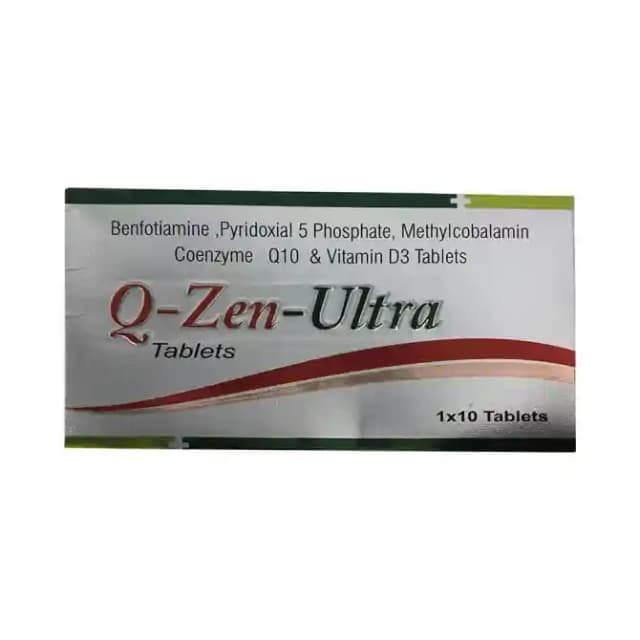 Q Zen Ultra (1 Strip Of 10 tablets)