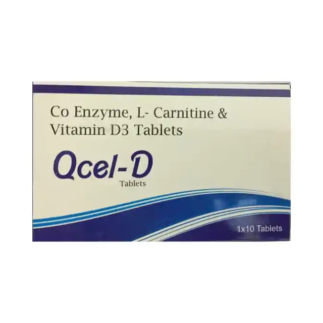 Qcel D (1 Strip Of 10 tablets)