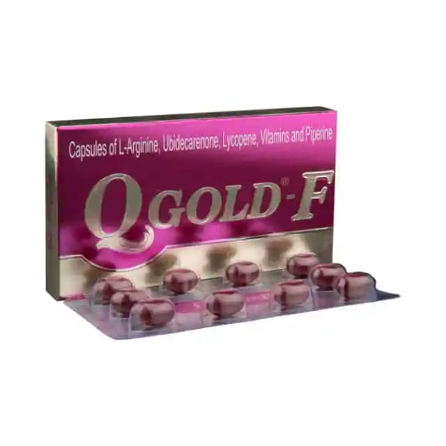 Qgold F (1 Strip Of 10 soft gelatin capsules)