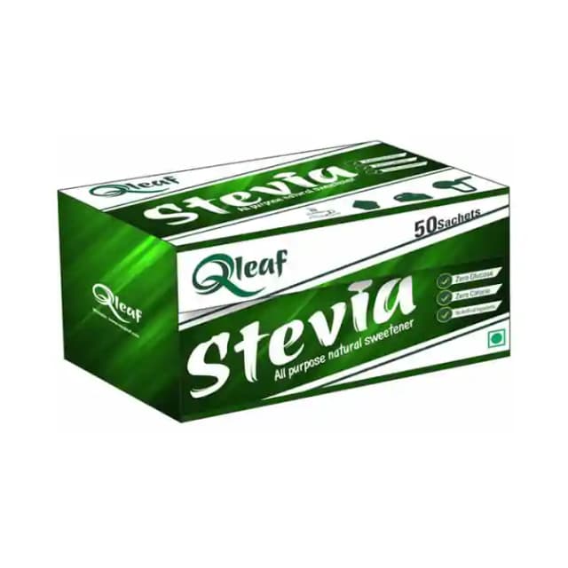 Qleaf Stevia Powder Sachet (1 Box Of 50 Sachets)