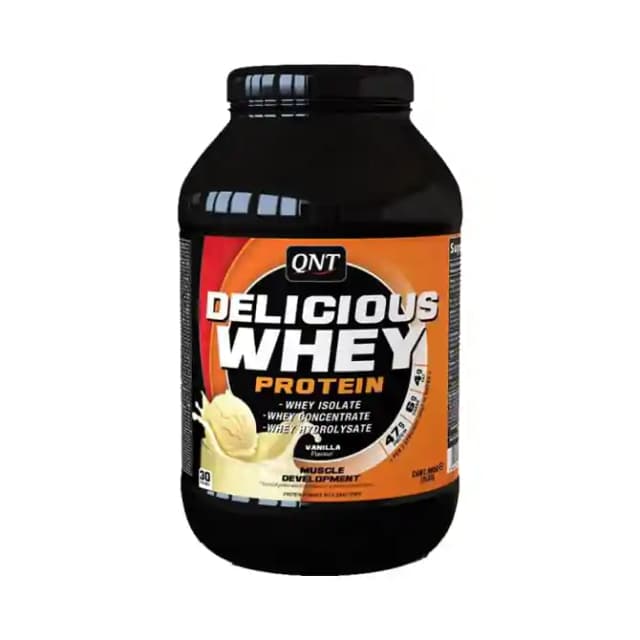 QNT Delicious Whey Protein Vanilla (1 Jar Of 908 gm Powder)
