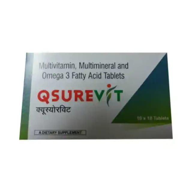 Qsure Vit (1 Strip Of 10 tablets)