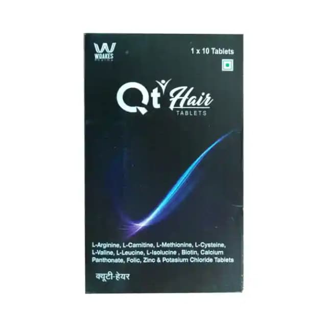 Qt Hair (1 Strip Of 10 tablets)