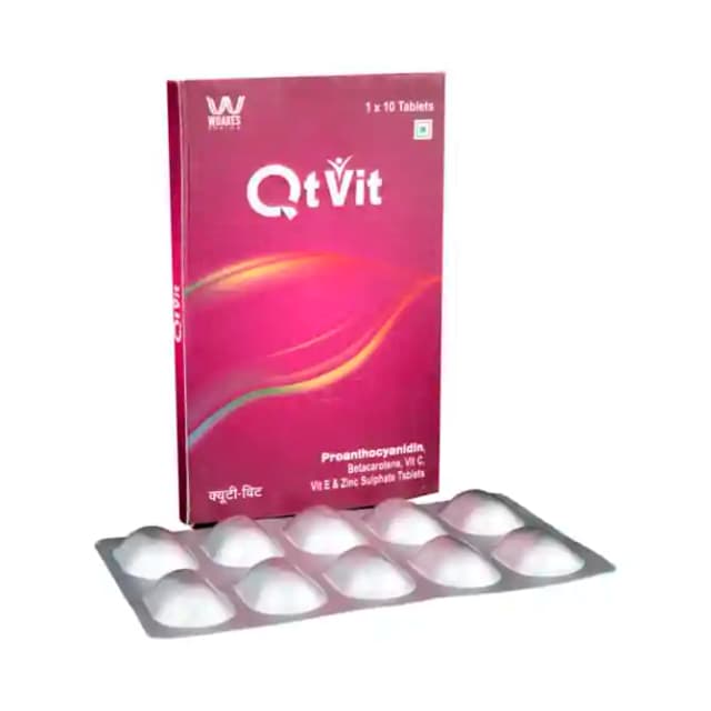 QT Vit (1 Strip Of 10 tablets)