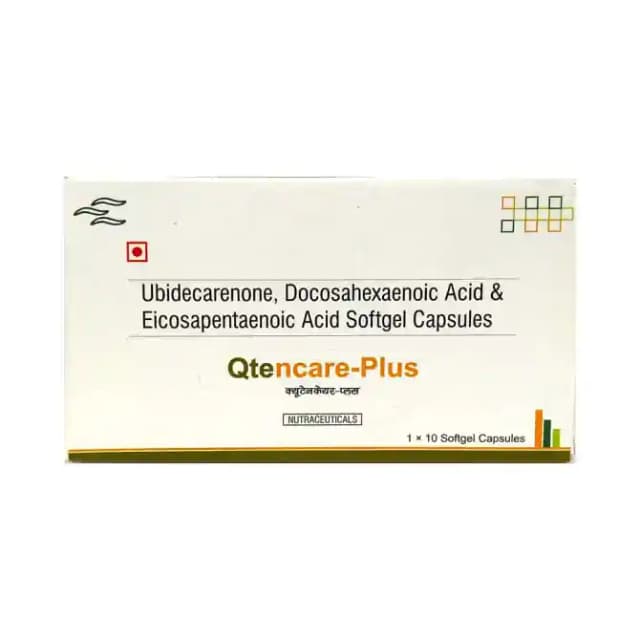 Qtencare Plus Softgel (1 Strip Of 10 soft gelatin capsules)
