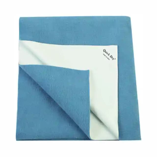 Quick Dry Piped Baby Bed Protector XL (1 Packet Of 1 Sheet)