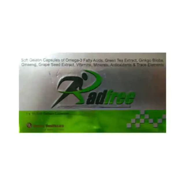 Radfree Soft Gelatin (1 Strip Of 10 soft gelatin capsules)