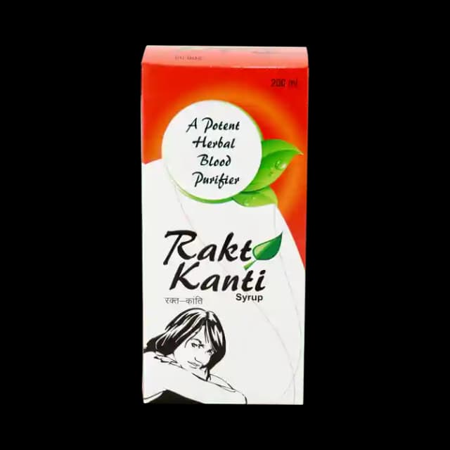 Rakt Kanti Syrup (1 Bottle of 200 ml Syrup)