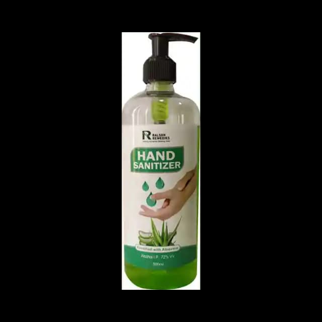 Ralson Remedies Hand Sanitizer (1 Pump Bottle of 500 ml Sanitizer)