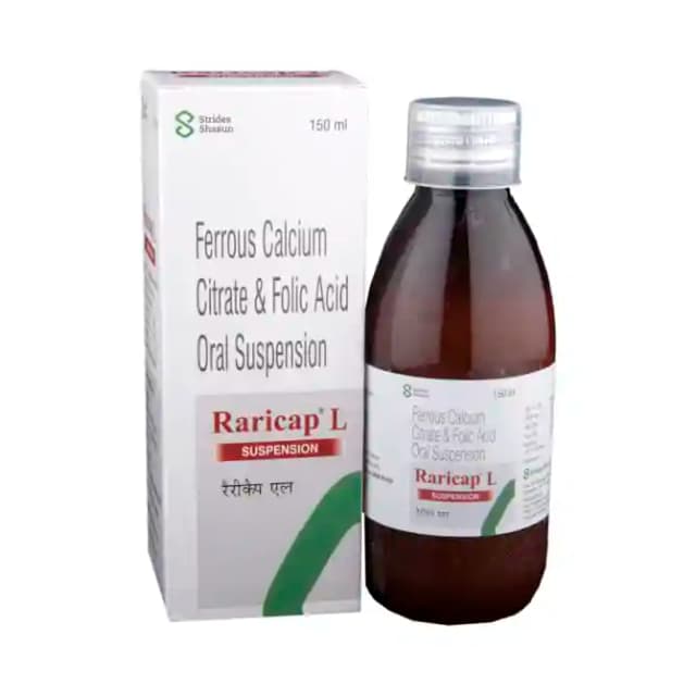 Raricap L Suspension (1 Bottle of 150 ml Suspension)