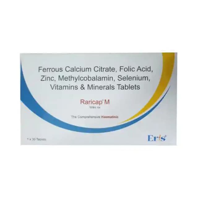 Raricap M (1 Strip Of 30 tablets)