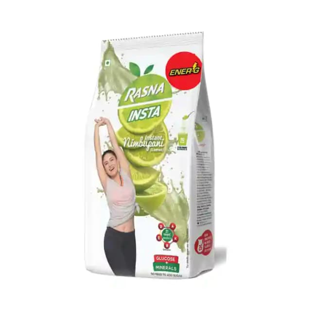 Rasna Insta Instant Nimbupani (Lemon) (1 Packet Of 500 gm Powder)