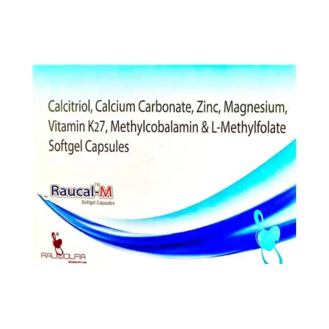 Raucal M Softgel (1 Strip Of 10 soft gelatin capsules)