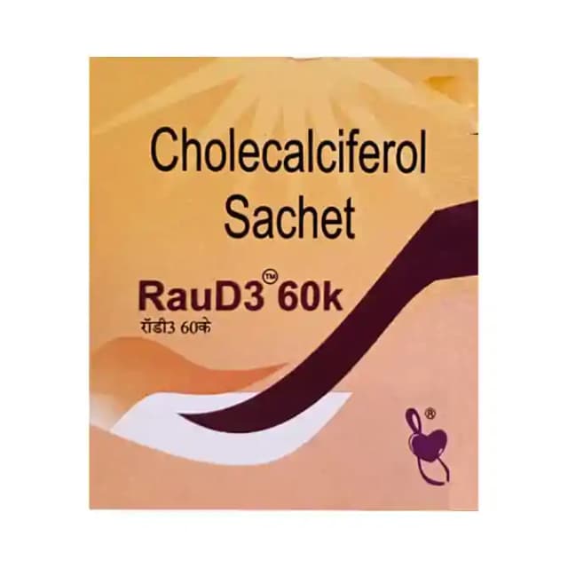 RauD3 60K Sachet (1 Sachet Of 1 gm Granules)