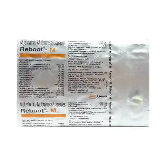 Reboot M (1 Strip Of 10 capsules)