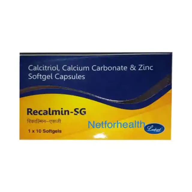 Recalmin SG Soft Gelatin (1 Strip Of 10 soft gelatin capsules)
