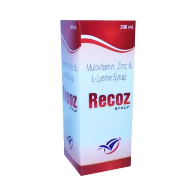 Recoz Syrup (1 Bottle of 200 ml Syrup)