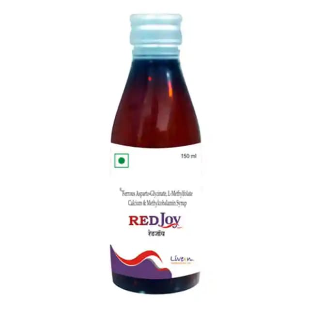 Redjoy Syrup (1 Bottle of 125 ml Syrup)