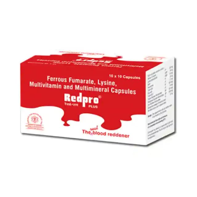 Redpro Plus (1 Strip Of 10 capsules)