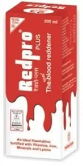 Redpro Plus Syrup (1 Bottle of 200 ml Syrup)