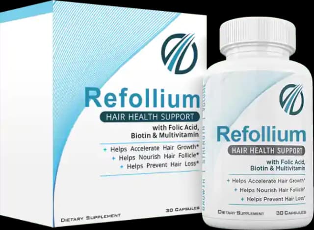 Refollium Hair Health Support (1 Bottle of 30 capsules)