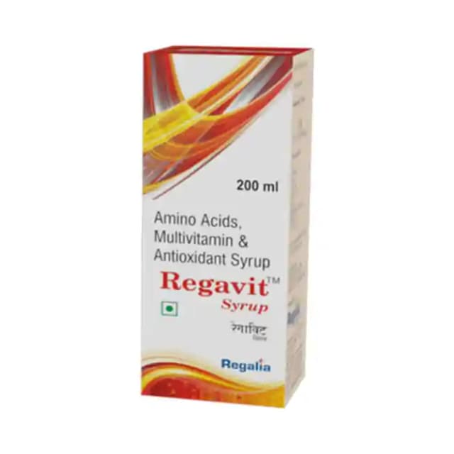 Regavit Syrup (1 Bottle of 200 ml Syrup)