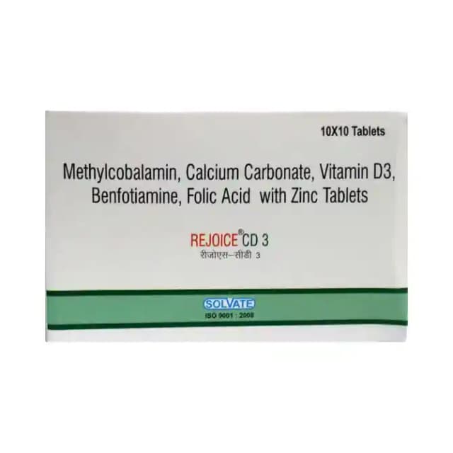 Rejoice CD 3 (1 Strip Of 10 tablets)