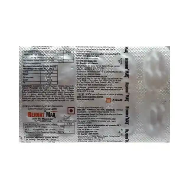 Rejoint Max (10 tablets in 1 strip)