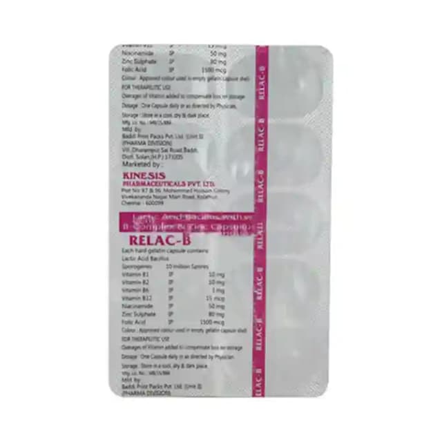 Relac B (1 Strip Of 10 capsules)
