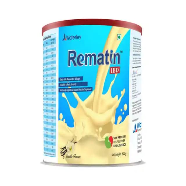 Rematin IBD Powder Vanilla (1 Tinof400 gm Powder)