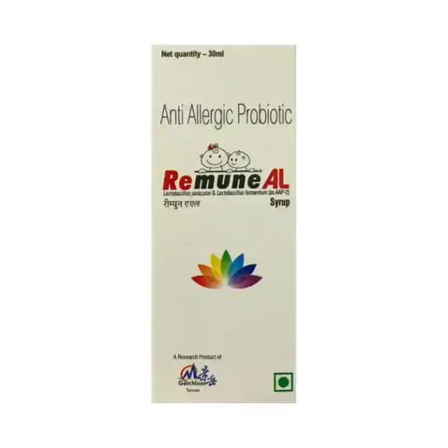Remune AL Syrup (1 Bottle of 30 ml Syrup)