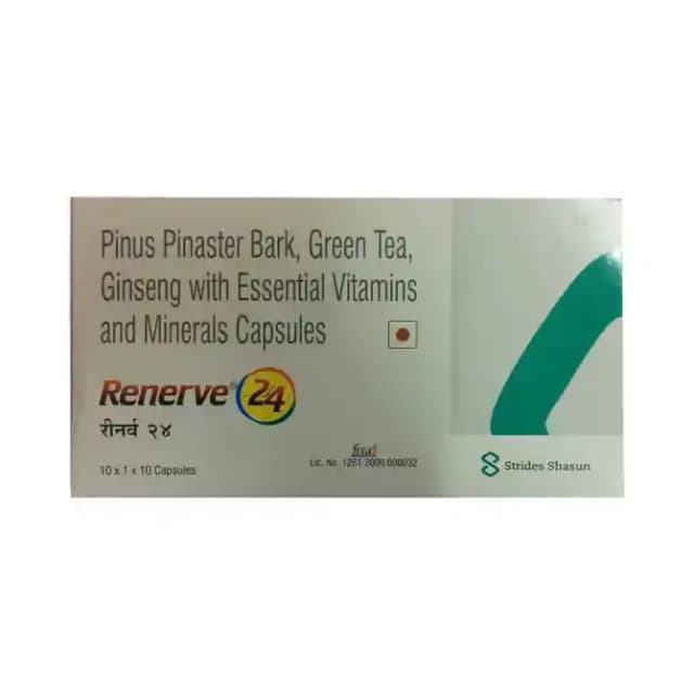 Renerve 24 (1 Strip Of 10 capsules)