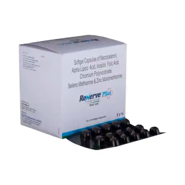 Renerve Plus Softgel (15 Capsules in 1 strip)