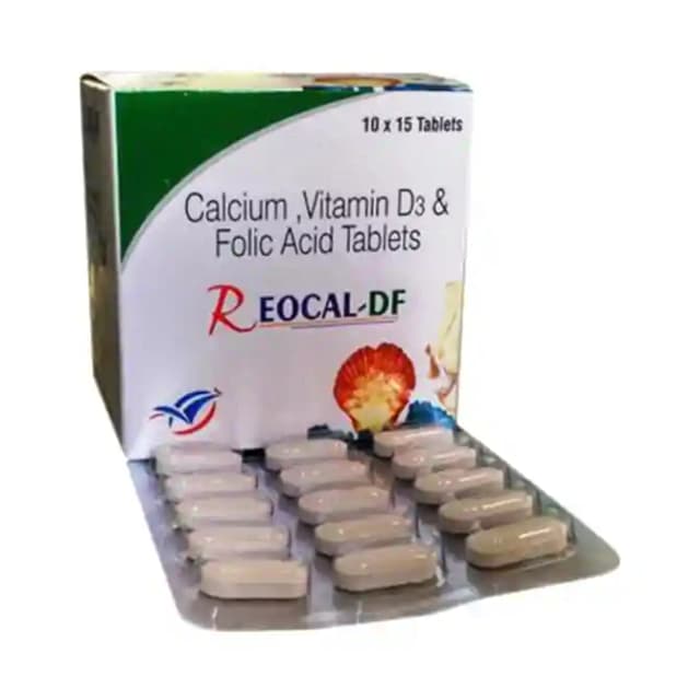 Reocal DF (1 Strip Of 15 tablets)