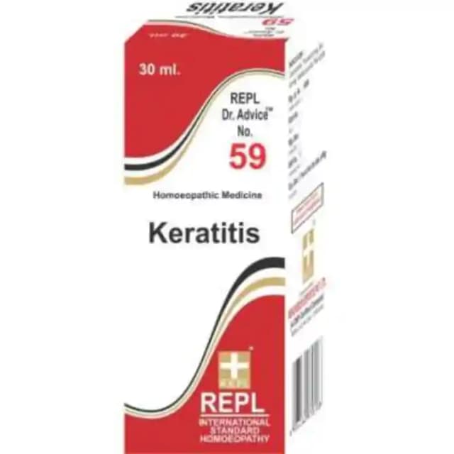 REPL Dr. Advice No.59 Keratitis Drop (1 Bottle of 30 ml Drop)