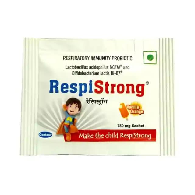 Respistrong Sachet Orange and Vanilla (1 Sachet Of 750 mg Granules)
