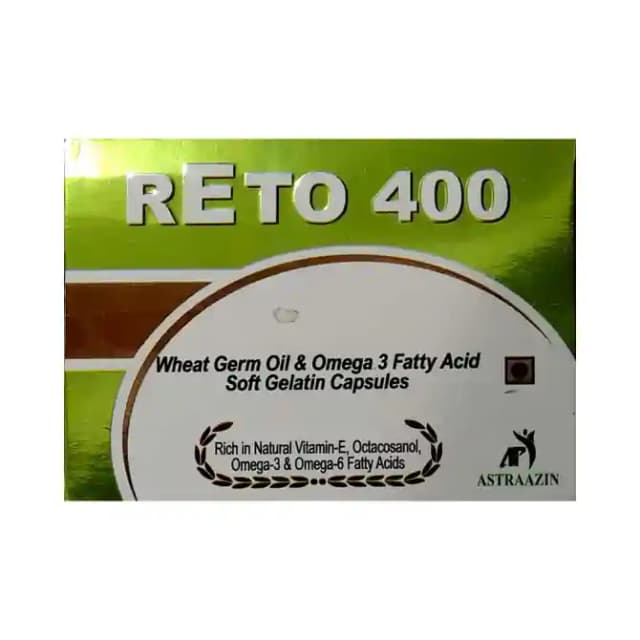 Reto 400 Soft Gelatin (1 Strip Of 10 soft gelatin capsules)