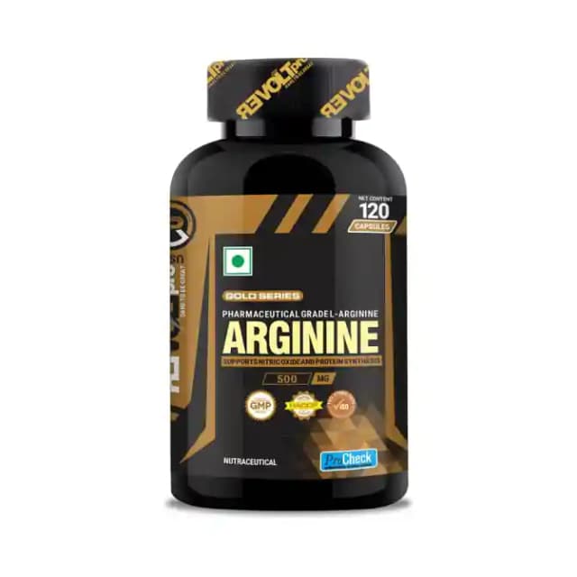 Revoltpro Arginine 500mg (1 Bottle of 120 capsules)