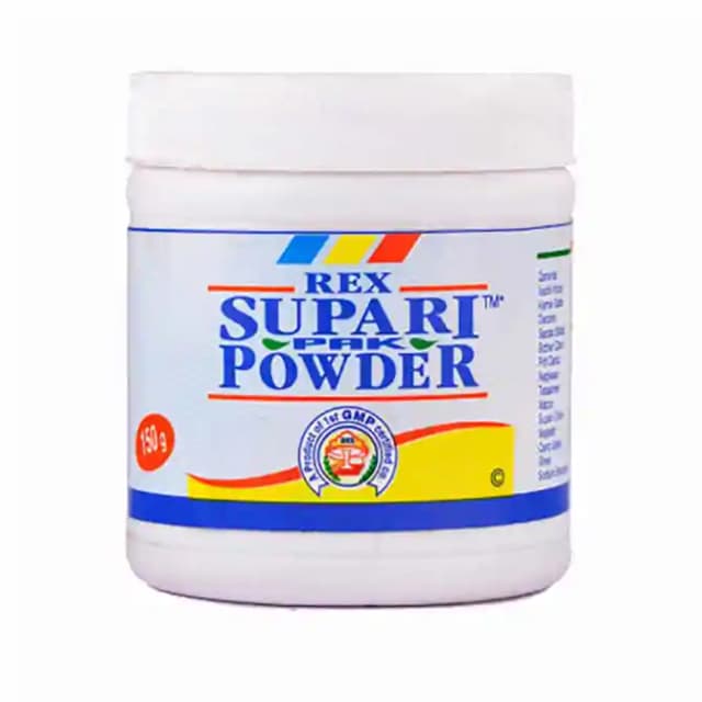 Rex Supari Pak Powder (1 Jar Of 150 gm Powder)