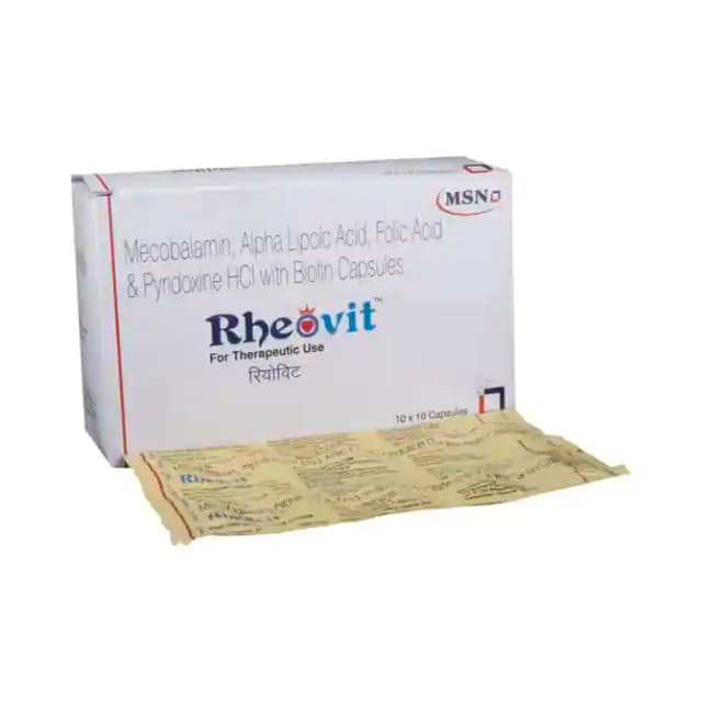 Rheovit (1 Strip Of 10 capsules)