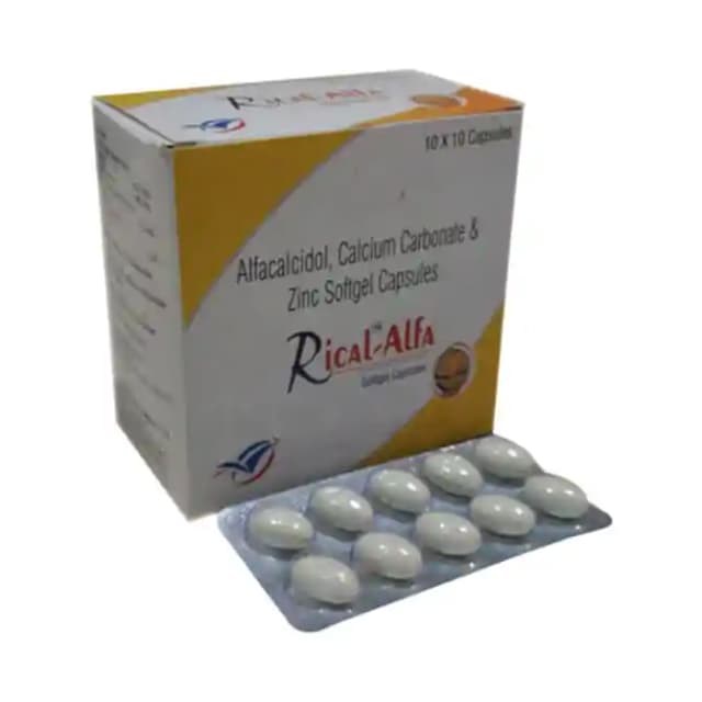 Rical Alfa (1 Strip Of 10 capsules)