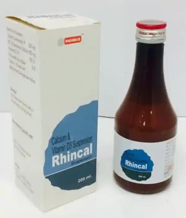 Richcal Calcium & Vitamin D3 Suspension (1 Bottle of 200 ml Suspension)